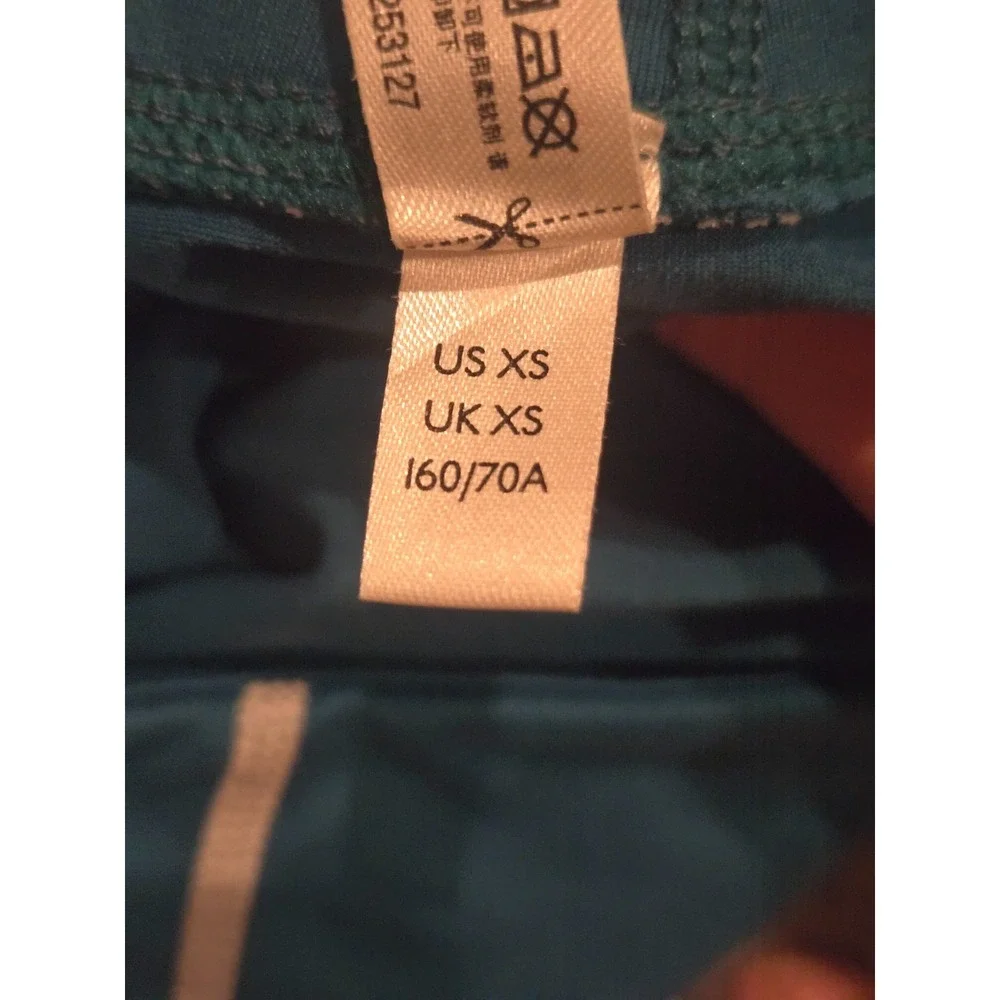 Free People Movement You're A Peach Leggings Women's XS Blue Activewear Gym‎